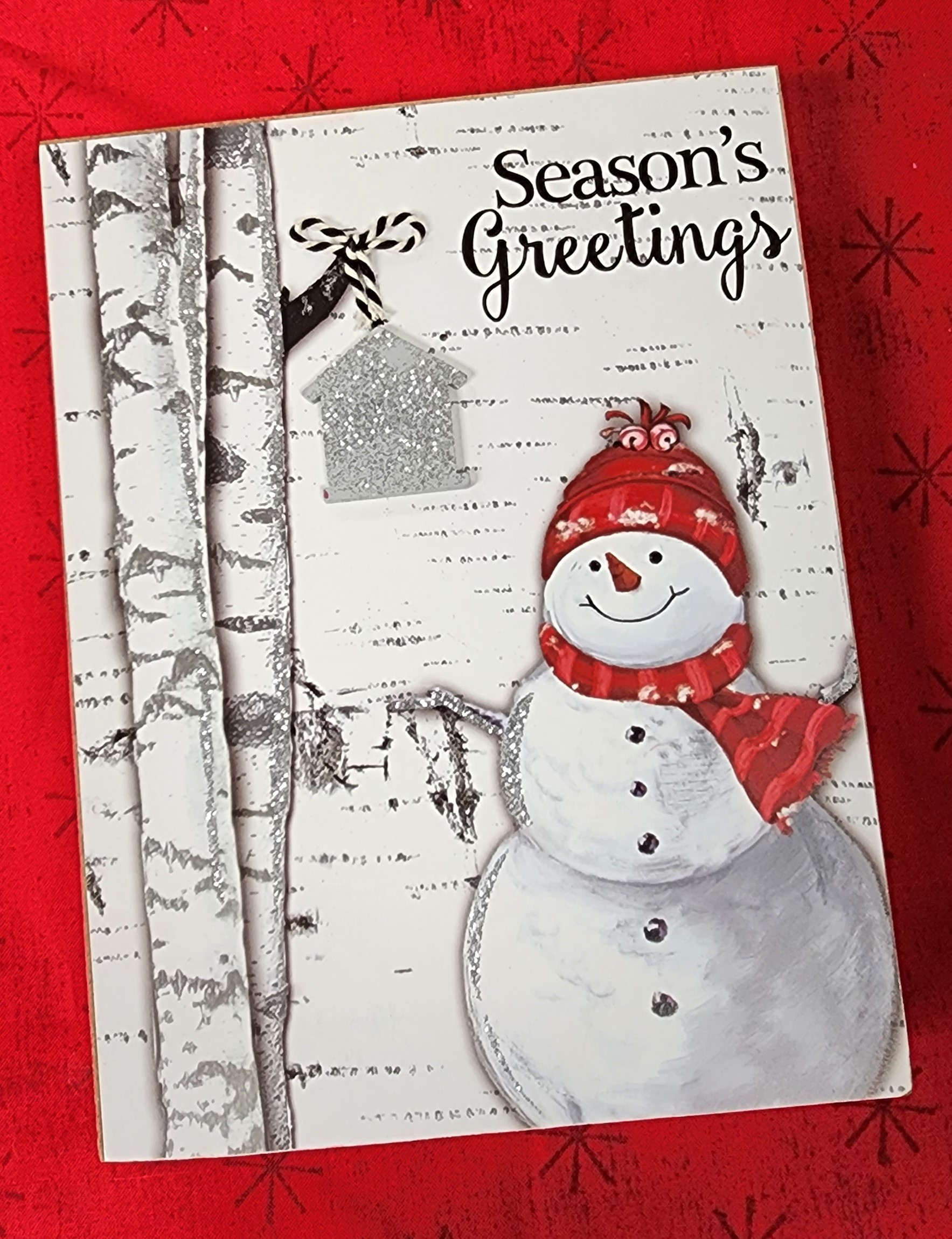 HOLIDAY BLOCK ART